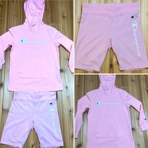 Champion set for Big Girls size Medium in Pink - Sports, Dance, Workout, Hoodie